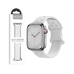 Hoco Bamboo Pattern Strap for iWatch WA16 42/44/45/49mm White Hoco Bamboo Pattern Strap for iWatch WA16 42/44/45/49mm White